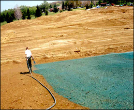 hydro-seeding