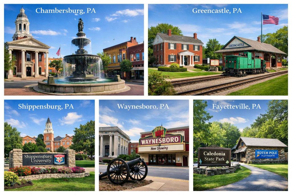 Lawnmasters Service Areas